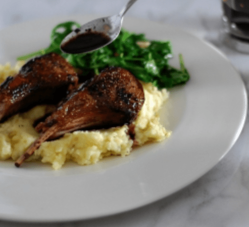 Minted Lamb Steaks & Butterbean&nbsp;Mash